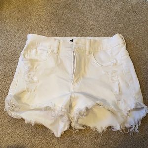 White Shorts